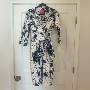 NWT Samantha Sung Sloan Wrap Dress